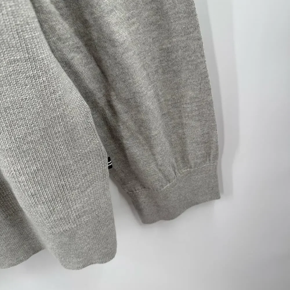 Nautica Sweater Men’s XXL Navtech NWT Temp Control Gray Pullover Cotton Blend